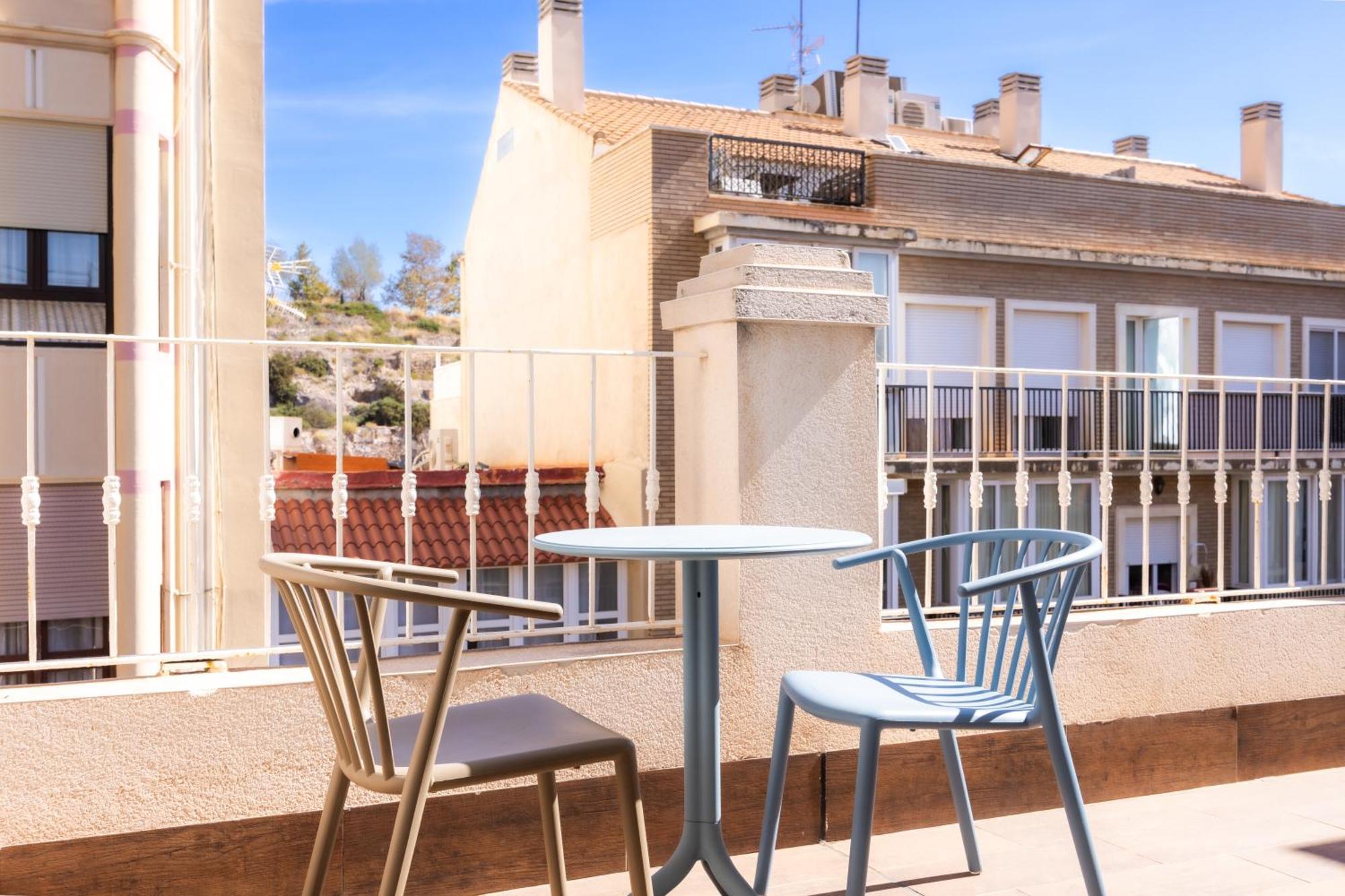 Apartamentos Turísticos Metropolis Cartagena Bagian luar foto